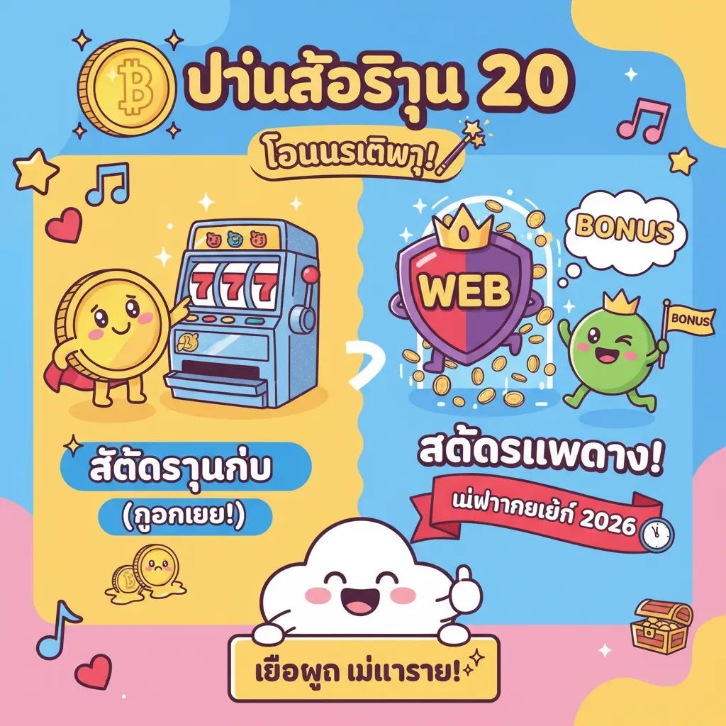 วิธี ปั่นสล็อตทุน 20 - โบนัส