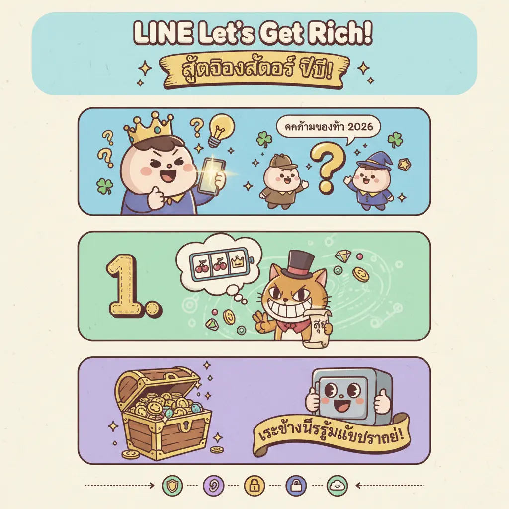 สูตรโกงสล็อต ฟรี - LINE Lets Get Rich