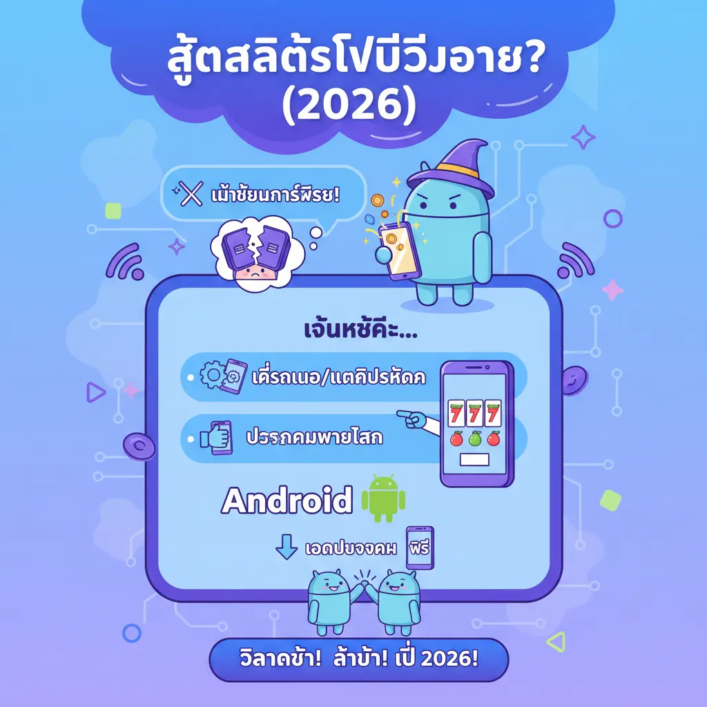 โหลดโปรแกรมสูตรสล็อต ฟรี - Android