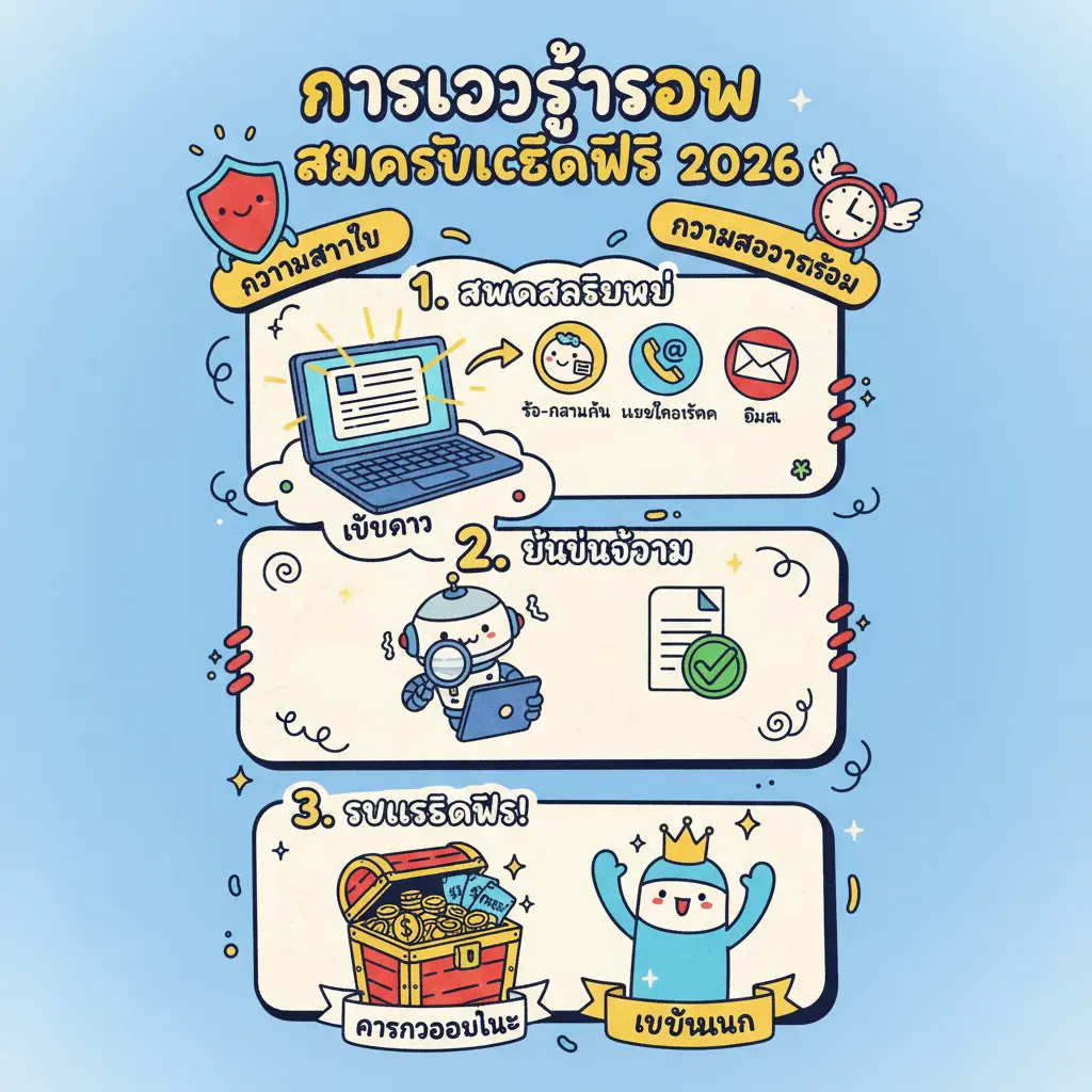 สมัครรับเครดิตฟรี - การเข้าสู่ระบบ