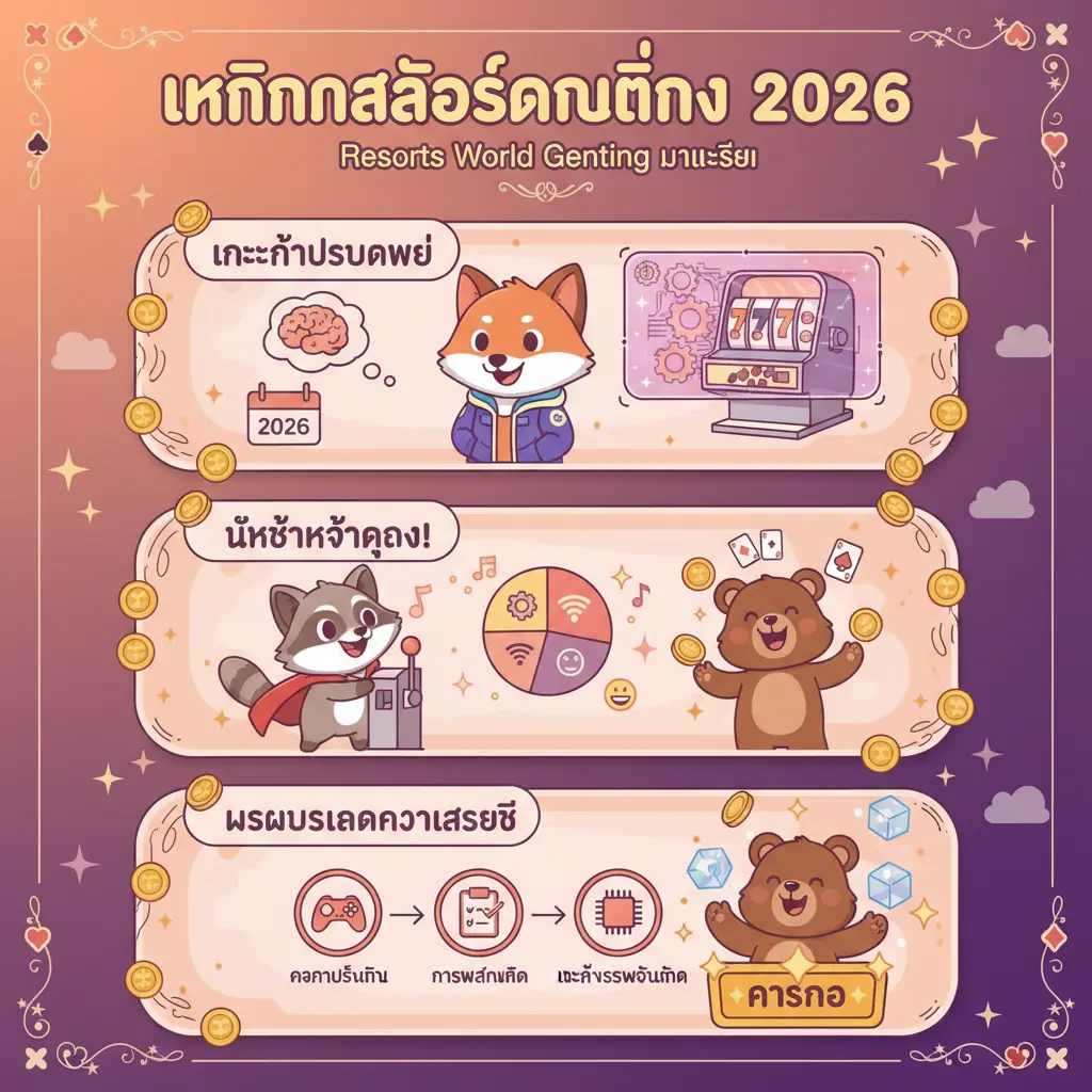 วิธีเล่นสลอตเกนติ้ง - คาสิโน