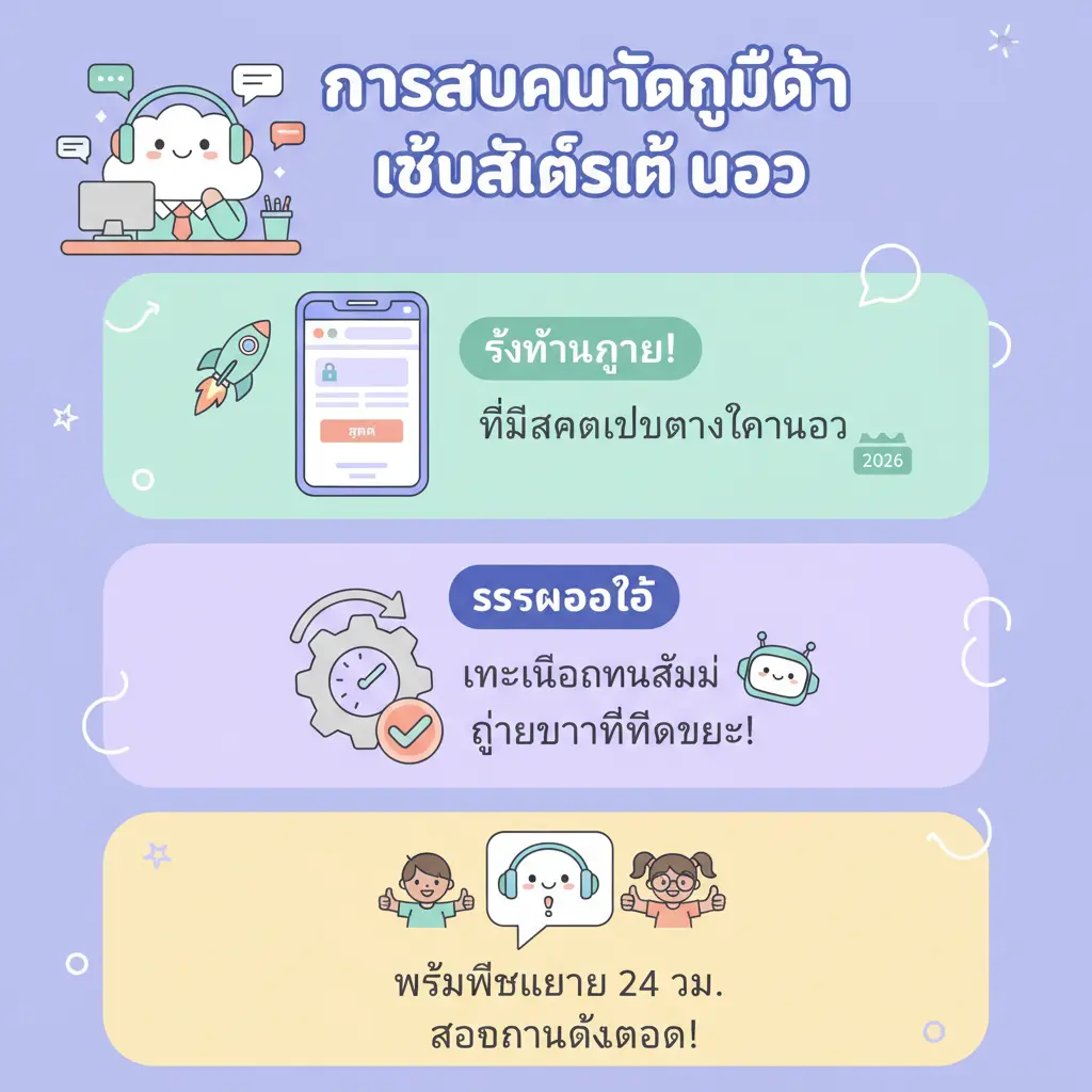 เว็บสล็อตแท้ นอก - การสนับสนุนลูกค้า