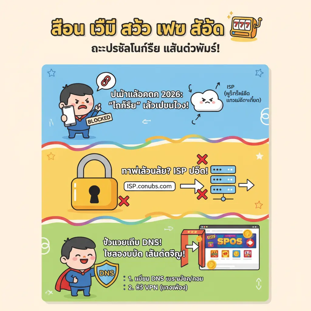 สอน วิธี เข้า เว็บ สล็อต - DNS