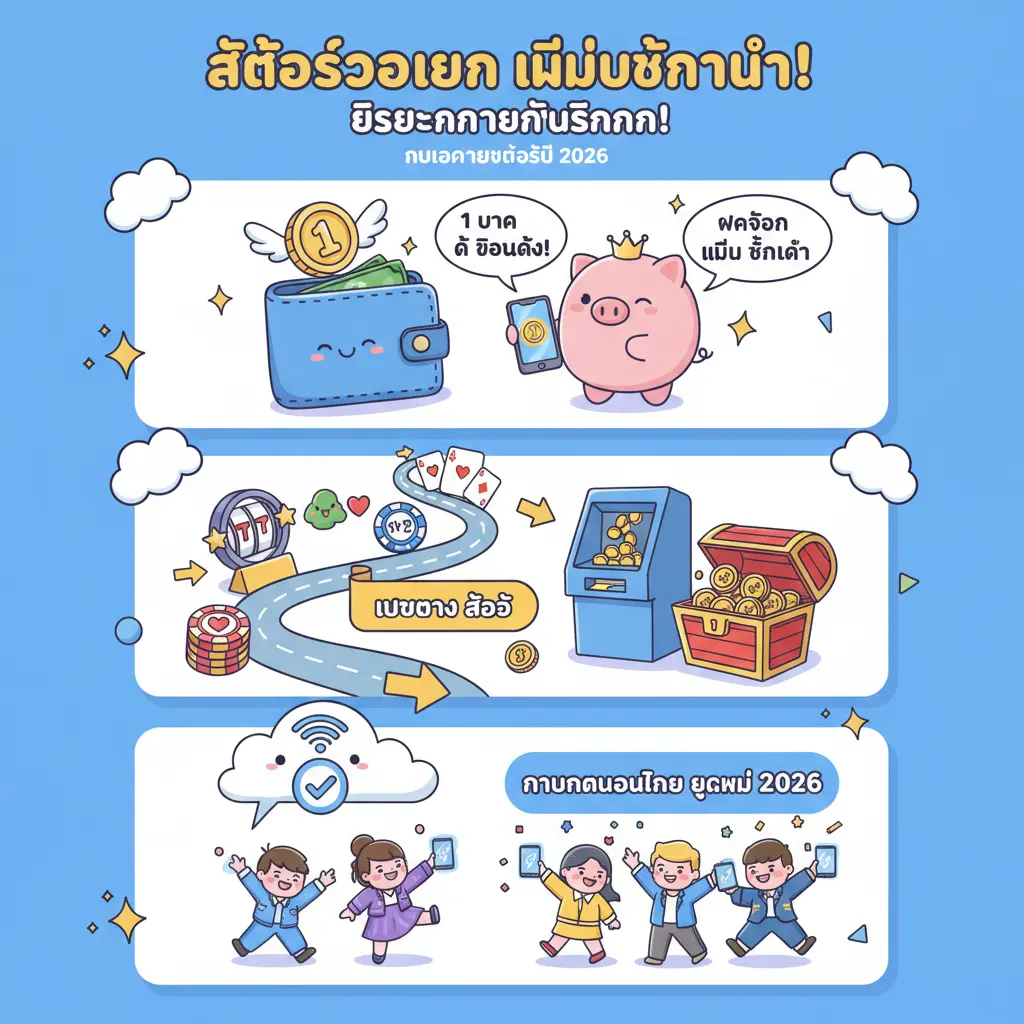 เว็บตรง สล็อต ฝากถอน ไม่มี ขั้นต่ำ 1 บาท ก็ ถอนได้ - การพนันออนไลน์