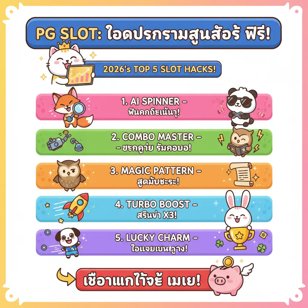 โหลดโปรแกรมสูตรสล็อต ฟรี - PG SLOT